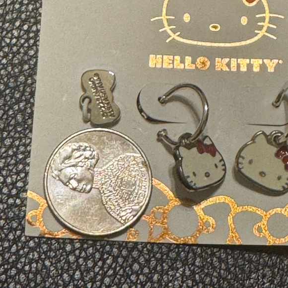 Alex and Ani Hello Kitty Earrings - Silver - Picture 6 of 6